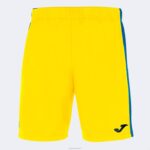 Joma 82P4R4587 أصفر أزرق ملكي شورت ماكسي رجال