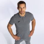Joma 82P4R465 مزيج الرمادي قميص بولو بأكمام قصيرة مريحة II رجال - Image 3