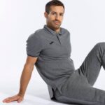 Joma 82P4R465 مزيج الرمادي قميص بولو بأكمام قصيرة مريحة II رجال - Image 9