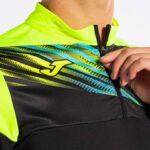 Joma 82P4R4665 أسود أصفر فلوري قميص من النوع الثقيل النخبة x رجال - Image 7