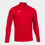 Joma 82P4R467 أحمر قميص من النوع الثقيل تشغيل الليل رجال