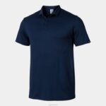 Joma 82P4R4685 الأزرق الداكن قميص بولو قصير الأكمام سيدني رجال