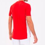 Joma 82P4R4716 احمر ابيض قميص بأكمام قصيرة superliga رجال - Image 3