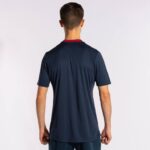 Joma 82P4R479 الأزرق الداكن الأحمر قميص بكم قصير europa v رجال - Image 3