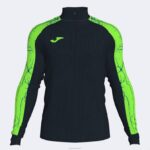 Joma 82P4R483 أسود أخضر نيون قميص من النوع الثقيل النخبة التاسع رجال