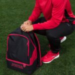 Joma 82P4R492 أسود أحمر حقيبة حذاء على ظهره estadio III - Image 2