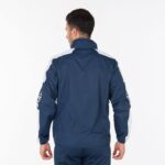 Joma 82P4R517 الأزرق الداكن الأبيض بطولة سترة المطر الرابع رجال - Image 3