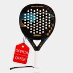 Joma 82P4R51 الفيروز الأسود مضرب باديل جولد برو