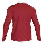 Joma 82P4R524 أحمر أزرق كحلي قميص بولو طويل الأكمام الفائز الثاني رجال - Image 2