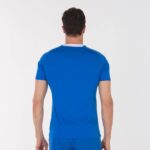 Joma 82P4R537 أزرق ملكي أبيض قميص مدينة كم قصير رجال - Image 4