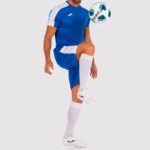 Joma 82P4R541 أزرق ملكي أبيض أكاديمية قميص بأكمام قصيرة iii رجال - Image 8