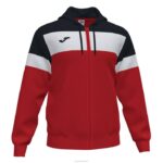 Joma 82P4R547 أحمر أسود طاقم سترة مقنعين الرابع رجال