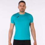 Joma 82P4R54 الفيروز قميص قصير الأكمام سجل الثاني رجال - Image 2