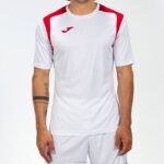 Joma 82P4R553 أبيض أحمر بطولة قميص قصير الأكمام v رجال - Image 2