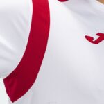 Joma 82P4R553 أبيض أحمر بطولة قميص قصير الأكمام v رجال - Image 7