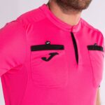 Joma 82P4R555 الفلورسنت الوردي قميص قصير الأكمام الحكم رجال - Image 4