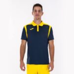 Joma 82P4R556 الأزرق الداكن والأصفر بطولة قميص بولو بأكمام قصيرة v رجال - Image 2