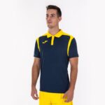 Joma 82P4R556 الأزرق الداكن والأصفر بطولة قميص بولو بأكمام قصيرة v رجال - Image 5