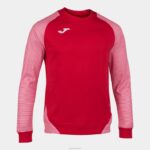 Joma 82P4R566 احمر ابيض قميص من النوع الثقيل أساسي الثاني رجال
