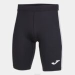 Joma 82P4R567 أسود أبيض لباس ضيق قصير النخبة السابع رجال