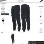 Joma 82P4R570 أسود لونجز سروال كاليفورنيا رجال - Image 8