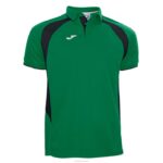 Joma 82P4R572 أخضر أسود بطولة قميص بولو قصير الأكمام III رجال