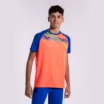 Joma 82P4R587 نيون المرجان الأزرق الملكي قميص قصير الأكمام النخبة x رجال - Image 4