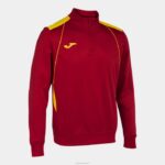 Joma 82P4R590 احمر اصفر بطولة قميص من النوع الثقيل السابع رجال