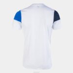Joma 82P4R592 الأبيض الأزرق الملكي الأزرق الداكن قميص طاقم قصير الأكمام v رجال - Image 2