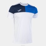 Joma 82P4R592 الأبيض الأزرق الملكي الأزرق الداكن قميص طاقم قصير الأكمام v رجال