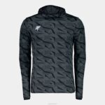 Joma 82P4R594 الرمادي الداكن مستكشف قميص طويل الأكمام رجال