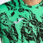 Joma 82P4R607 أخضر أسود قميص قصير الأكمام أسد رجال - Image 4