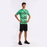Joma 82P4R607 أخضر أسود قميص قصير الأكمام أسد رجال - Image 5