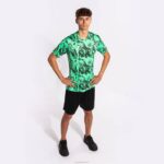 Joma 82P4R607 أخضر أسود قميص قصير الأكمام أسد رجال - Image 6