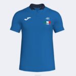 Joma 82P4R611 الأزرق الملكي قميص بولو قصير الاكمام الاتحاد الايطالي للتنس
