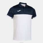 Joma 82P4R613 أبيض كحلي قميص بولو قصير الاكمام مونتريال رجال
