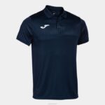 Joma 82P4R614 الأزرق الداكن قميص بولو قصير الاكمام مونتريال رجال