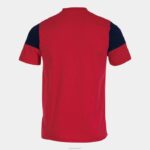 Joma 82P4R618 أحمر أزرق كحلي قميص طاقم قصير الأكمام v رجال - Image 2
