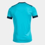 Joma 82P4R620 الفلورسنت الفيروز الأزرق الداكن قميص بأكمام قصيرة مستعر أعظم صديق للبيئة رجال - Image 2