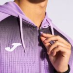 Joma 82P4R623 أسود أرجواني جاكيت بغطاء رأس Tiger v رجال - Image 7