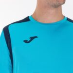 Joma 82P4R630 الفيروز الأزرق الداكن بطولة القميص بأكمام طويلة v رجال - Image 4