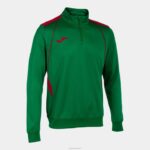 Joma 82P4R637 أخضر أحمر بطولة قميص من النوع الثقيل السابع رجال
