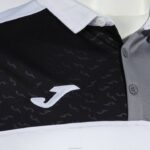 Joma 82P4R643 أبيض رمادي أسود قميص بولو بأكمام قصيرة طاقم v رجال - Image 3