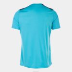Joma 82P4R646 الفلورسنت الفيروز الأزرق الداكن قميص بطولة قصيرة الأكمام السابع رجال - Image 2