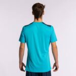 Joma 82P4R646 الفلورسنت الفيروز الأزرق الداكن قميص بطولة قصيرة الأكمام السابع رجال - Image 6