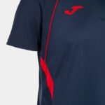 Joma 82P4R648 الأزرق الداكن الأحمر قميص بطولة قصيرة الأكمام السابع رجال - Image 4