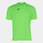 Joma 82P4R657 أخضر قميص قصير الأكمام كومبي رجال