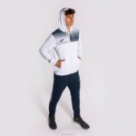 Joma 82P4R658 أبيض كحلي سترة مقنعين صديقة للبيئة سوبرنوفا رجال - Image 9