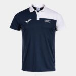 Joma 82P4R660 الأزرق الداكن الأبيض قميص بولو قصير الأكمام الاتحاد الدولي للباديل