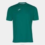 Joma 82P4R670 أخضر قميص قصير الأكمام كومبي رجال